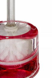 Orsina Acrylic Hearts Toilet Brush Holder Design - thumbnail 4