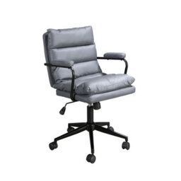 Angel Cerda Modern Grey Fabric Office Swivel Chair For Ultimate Comfort - thumbnail 1