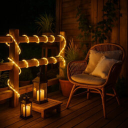 HSD Warm White 10M Flexi Led Multifunction Rope Light - Indoor And Outdoor Battery Operated With 8 Function Timer (6H On / 18H Off) - thumbnail 2