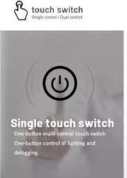 Deenz Round Bathroom Led Mirror Lights Illuminated Demister Pad Antifog Touch (60Cm Round Design 2) (L8027) - thumbnail 5
