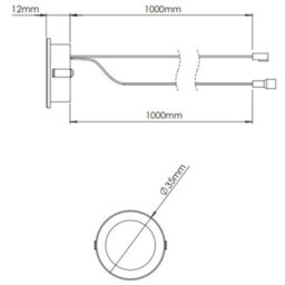 Sensio Stellar Sls Round Cct Led Plinth Light Se15190P0, Stainless Steel, 24V, 1.5W, 2700-6000K - thumbnail 3