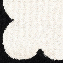 Livabliss Fossay Shaggy-Washable Cream Black Modern High Pile Living Bedroom Rug 200 X 275 Cm Easy Care, Non Shedding - thumbnail 8