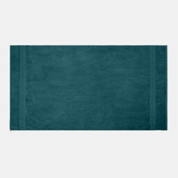 Ohs Luxury 100% Cotton Bath Sheet, 90 X 150Cm - Dark Teal - thumbnail 3