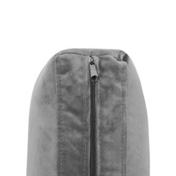 Beliani Modern Ottoman Evja Velvet Grey - thumbnail 5