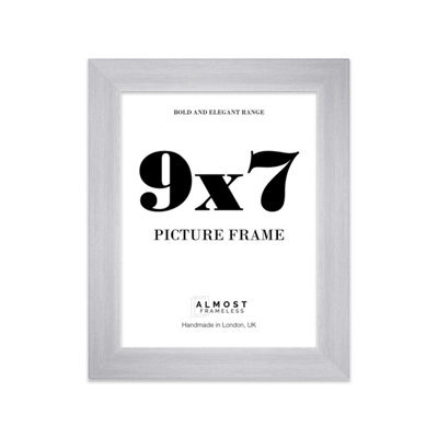 "13X13"" White Picture Frame - 13X13"" Square Frame With 11X11"" Mount For 13X13""/11X11"" Pictures Moderrn Style Thin Edge, 1 Pack" - image 1