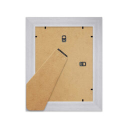 "13X13"" White Picture Frame - 13X13"" Square Frame With 11X11"" Mount For 13X13""/11X11"" Pictures Moderrn Style Thin Edge, 1 Pack" - thumbnail 3