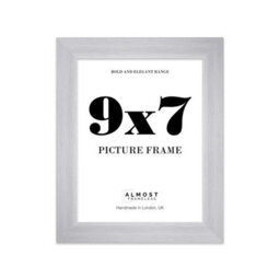 "13X13"" White Picture Frame - 13X13"" Square Frame With 11X11"" Mount For 13X13""/11X11"" Pictures Moderrn Style Thin Edge, 1 Pack" - thumbnail 1