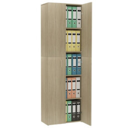 Vidaxl Office Cabinet Sonoma Oak 60X32X190 Cm Engineered Wood - thumbnail 8