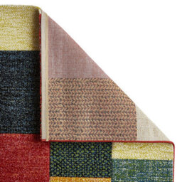 Multi Rug, Geometric Stain-Resistant Rug, Modern Handmade Rug For Bedroom, Living Room, & Dining Room-160Cm X 220Cm - thumbnail 9