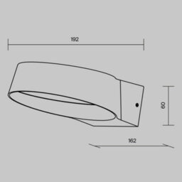 Luminosa Lighting Luminosa Share Outdoor Wall Down Lamp Graphite 3000K 1200Lm Ip54 - thumbnail 3