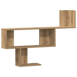 Walplus Wall Shelf Artisian Oak 100X15X70 Cm Engineered Wood - thumbnail 2