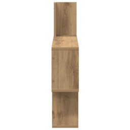 Walplus Wall Shelf Artisian Oak 100X15X70 Cm Engineered Wood - thumbnail 5
