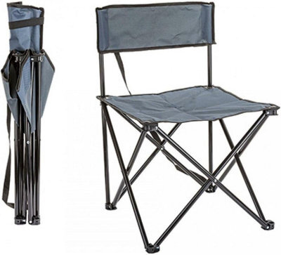 Mantraraj Folding Camping Chair Lightweight Portable Outdoor Garden Beach Picnic Chair Grey - image 1