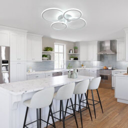Pheashine Sand White Led Acrylic Ceiling Light 39W Stepless Dimming 3000-6500K With Remote - thumbnail 7