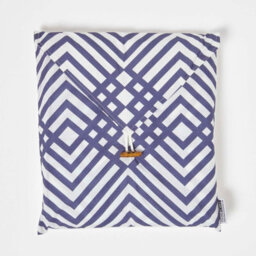 Homescapes Geometric Digitally Printed Cotton Duvet Cover Set, Super King - thumbnail 5