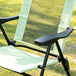 Outsunny Garden Chairs Set Of 2 Folding Camping Chair Recliners, Green - thumbnail 9