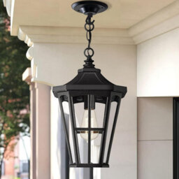 Shiny Black Ceiling Rose 75mm Dia With Hook Decorative Light Ceiling Canopy For Pendant Lamps Heavy Duty Gloss Finish Easy Install - thumbnail 4