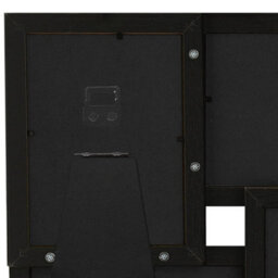 Berkfield Collage Photo Frame For 4X(13X18 Cm) Picture Black Mdf - thumbnail 4