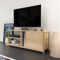 Decorotika Neola Tv Stand Tv Cabinet Tv Unit For Tvs Up To 55 Inches - thumbnail 2