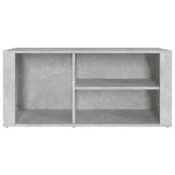 Walplus Shoe Cabinet Concrete Grey 100X35X45 Cm Engineered Wood - thumbnail 5