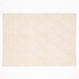 Blenheim 100% Pet 160X230Cm Cream Diamond Rug - thumbnail 1