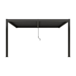 Agadon Aluminium Pergola Shading System 400 X 300 Cm Anthracite Wall Mounted - thumbnail 3