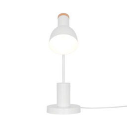 Nordlux Devone Metal Table Lamp Pen & Phone Holder  White,mains - thumbnail 2