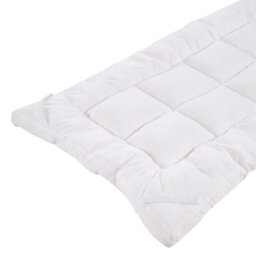 Living And Home King Size Comfortable Quilted Mattress Topper Breathable And Skin Friendly Hotel Quality - thumbnail 4