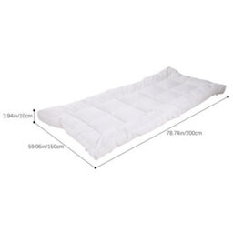 Living And Home King Size Comfortable Quilted Mattress Topper Breathable And Skin Friendly Hotel Quality - thumbnail 8