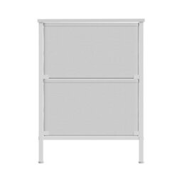 Living And Home 3-Tier Narrow Bookcase Storage Cabinet With Acrylic Door - thumbnail 3