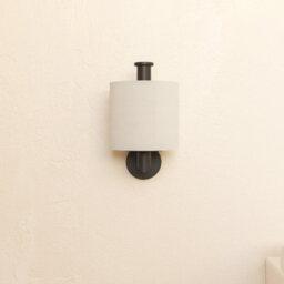 Cosmic Vertical Paper Holder Matt Black Architect Sp - thumbnail 3