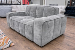 Stratus Interiors Solaya Luxury Chenille Sofa - Durable, Stylish Black Living Room Seating - 3 Seater - thumbnail 3