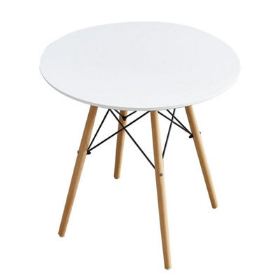 80Cm Table Round Dining Table  Bar Office Home - image 1