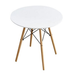 80Cm Table Round Dining Table  Bar Office Home - thumbnail 1