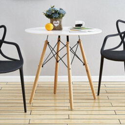 80Cm Table Round Dining Table  Bar Office Home - thumbnail 4