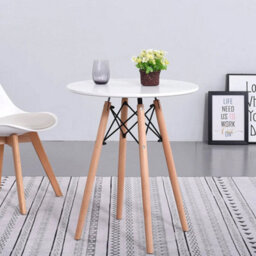 80Cm Table Round Dining Table  Bar Office Home - thumbnail 3