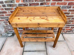Charles Taylor Trading Charles Taylor Davenport Utility Garden Table - thumbnail 4