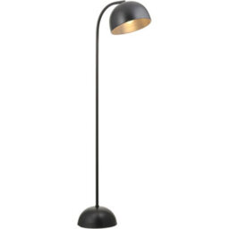 Loops Standing Floor & Table Lamp Set - Adjustable Matt Black Steel Grey Painted Head - thumbnail 2