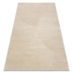 RugsX Carpet Balance 0194 Taupe - Geometric, Structural, Glamour 80X150 Cm - thumbnail 4