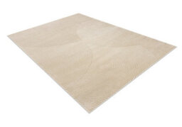 RugsX Carpet Balance 0194 Taupe - Geometric, Structural, Glamour 80X150 Cm - thumbnail 1