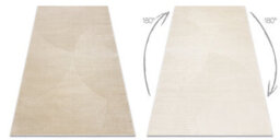 RugsX Carpet Balance 0194 Taupe - Geometric, Structural, Glamour 80X150 Cm - thumbnail 3