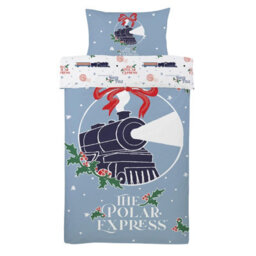 The Polar Express Christmas Train Single Duvet Cover And Pillowcase Set - thumbnail 8