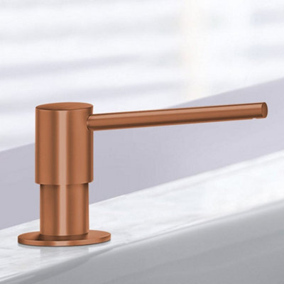 Villeroy & Boch 250Ml Copper Stainless Steel Deck-Mounted Soap Dispenser - image 1