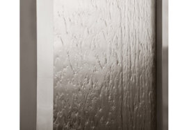 Primrose Giant Brushed Stainless Steel Silver Water Wall Cascade Commercial Water Feature 174Cm - thumbnail 5