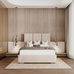 Murphy Upholstered Bed By Conrad Interiors - Small Double - thumbnail 2