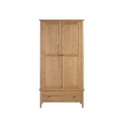 Julian Bowen Cotswold 2 Door 1 Drawer Wardrobe - thumbnail 5