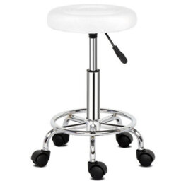 Adjustable 360 Swivel Stool Round Stool Salon Chair Beauty Workshop Office - thumbnail 5