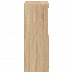 Berkfield Sideboard With Led Lights Sonoma Oak 41X37X100 Cm - thumbnail 8