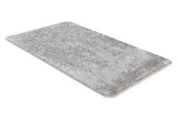 RugsX Bathroom Rug Santa Plain, Non-Slip, Soft - Grey  50X80 Cm - thumbnail 2