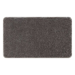 RugsX Bathroom Rug Santa Plain, Non-Slip, Soft - Grey  50X80 Cm - thumbnail 4